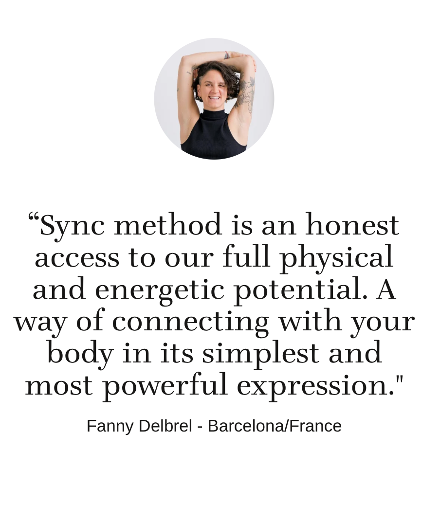 Sync Method testimonial from Fanny Delbrel